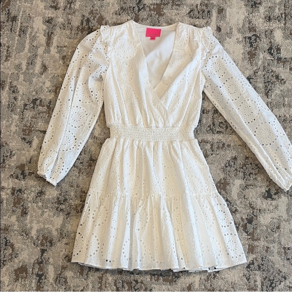 Lilly Pulitzer White Eyelet Dress